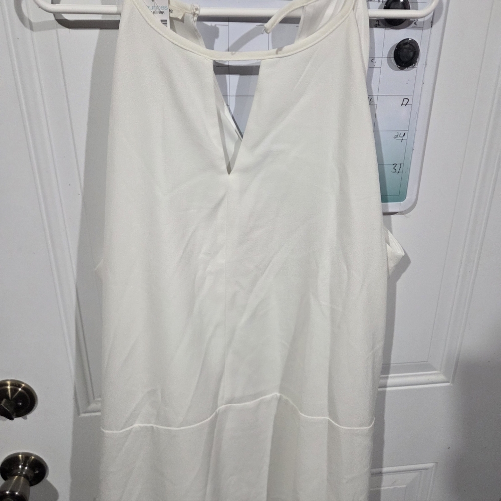 Maurices White Halter Dress